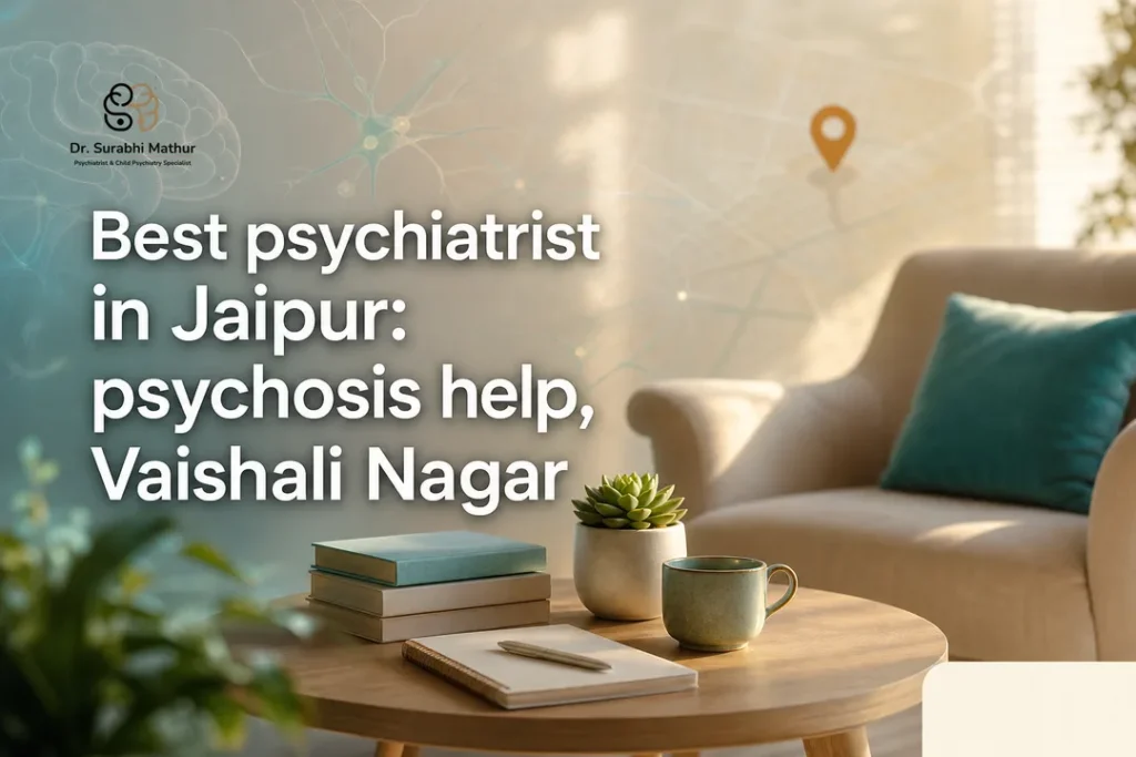 Best psychiatrist in Jaipur: psychosis help, Vaishali Nagar