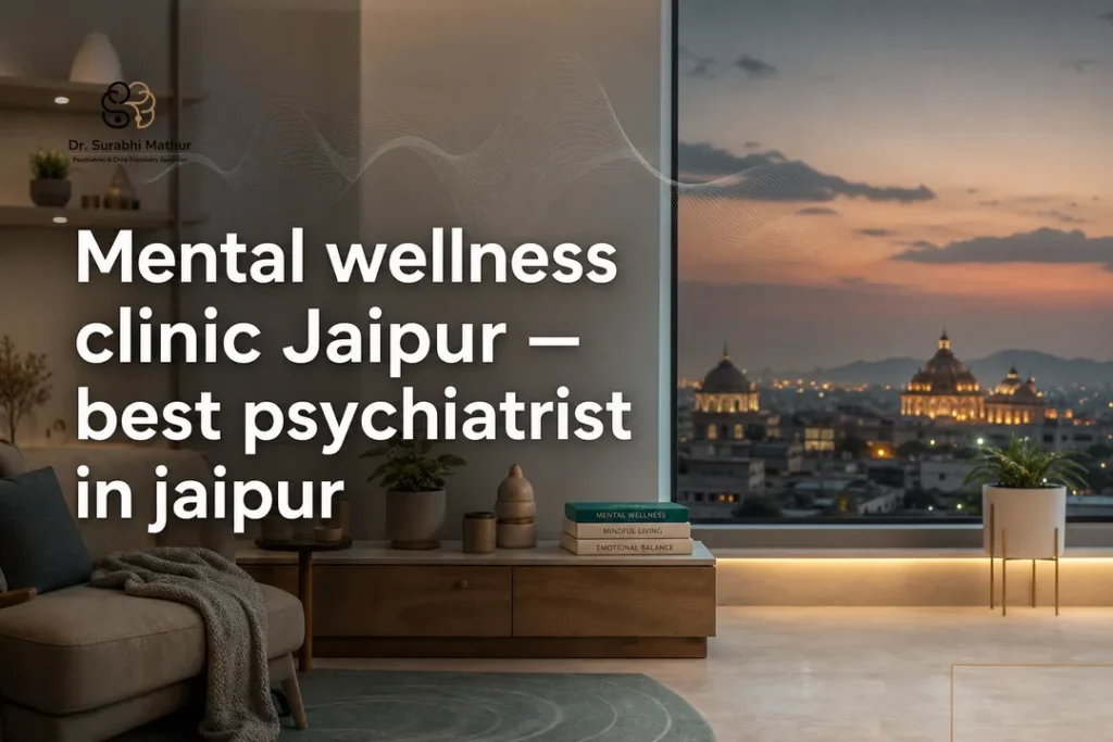 Mental wellness clinic Jaipur — best psychiatrist in jaipur