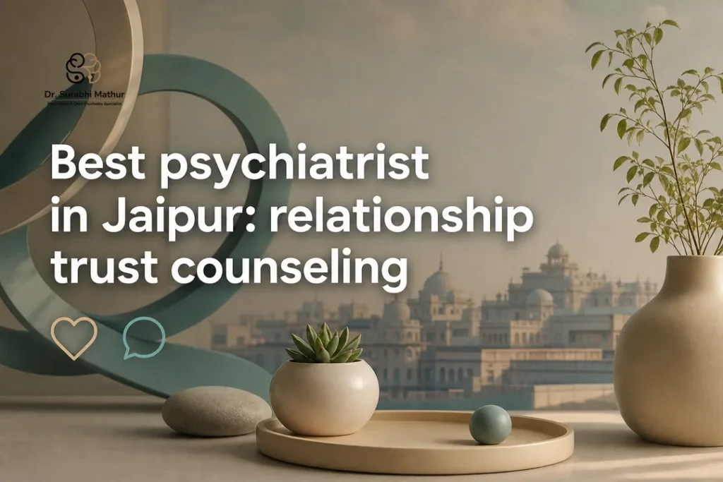 Best psychiatrist in Jaipur: relationship trust counseling