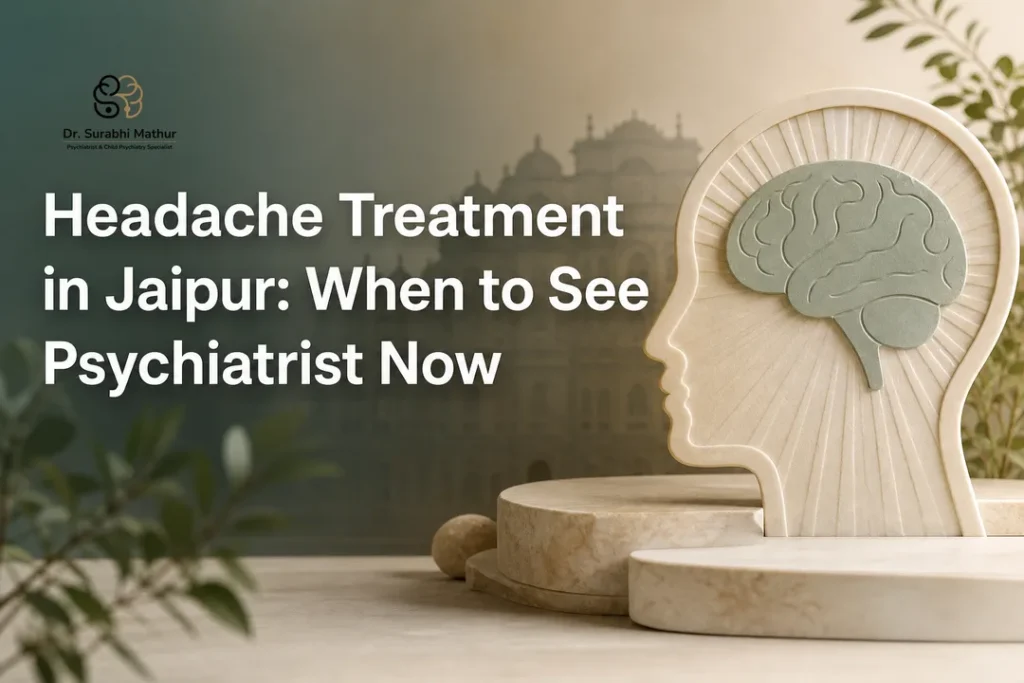 Headache Treatment in Jaipur: When to See Psychiatrist Now