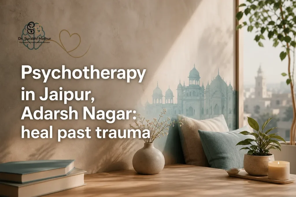 Psychotherapy in Jaipur, Adarsh Nagar: heal past trauma
