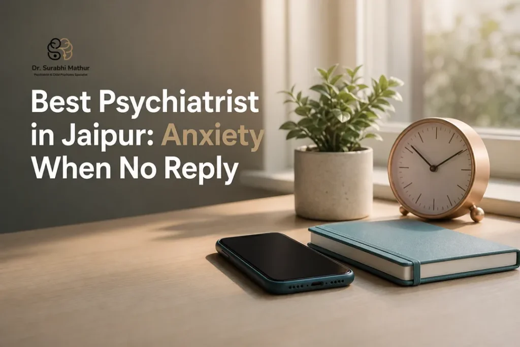 Best Psychiatrist in Jaipur: Anxiety When No Reply